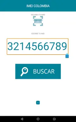 IMEI COLOMBIA android App screenshot 1